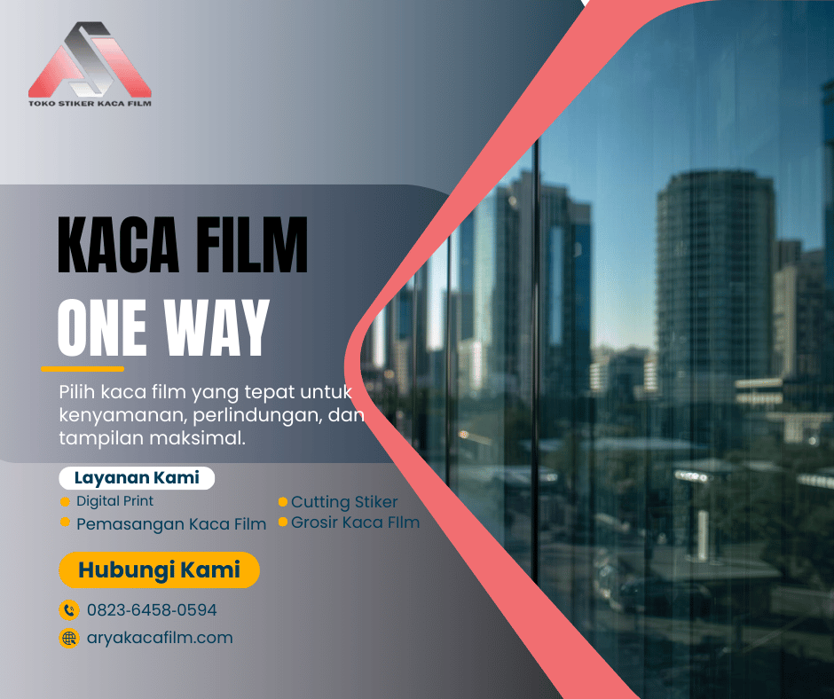 Kaca Film One Way Terbaik